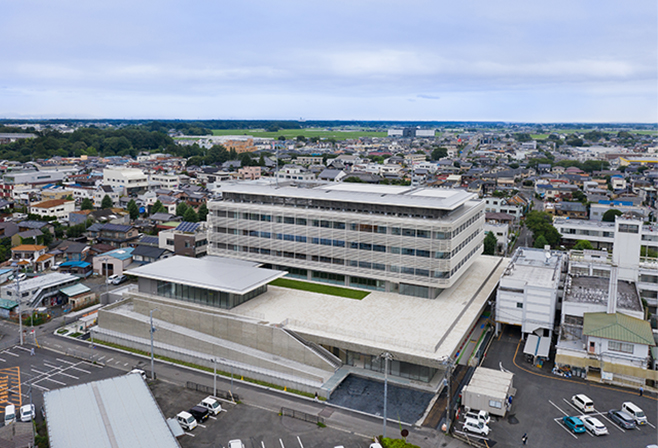 真岡市新庁舎電気設備工事