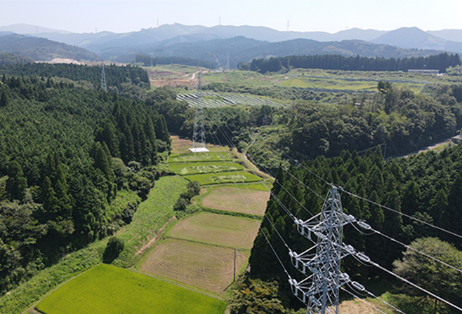 大田原市河原地点系統連系接続工事