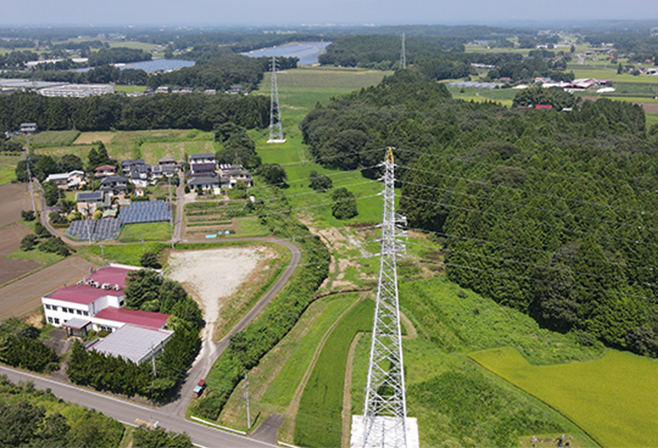 大田原市寒井地点B社系統連系接続工事並びに関連除却工事