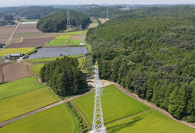 矢板市安沢地点系統連系接続工事並びに関連除却工事