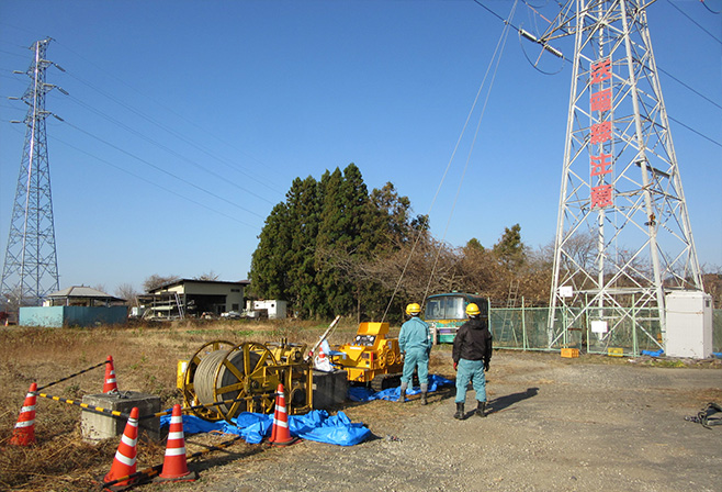 猪苗代新幹線 OPGW 張替工事並びに関連除却工事