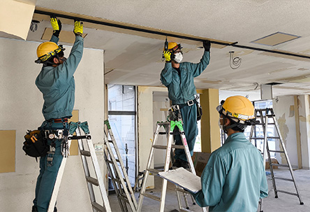電設事業部 氏家さんの写真①